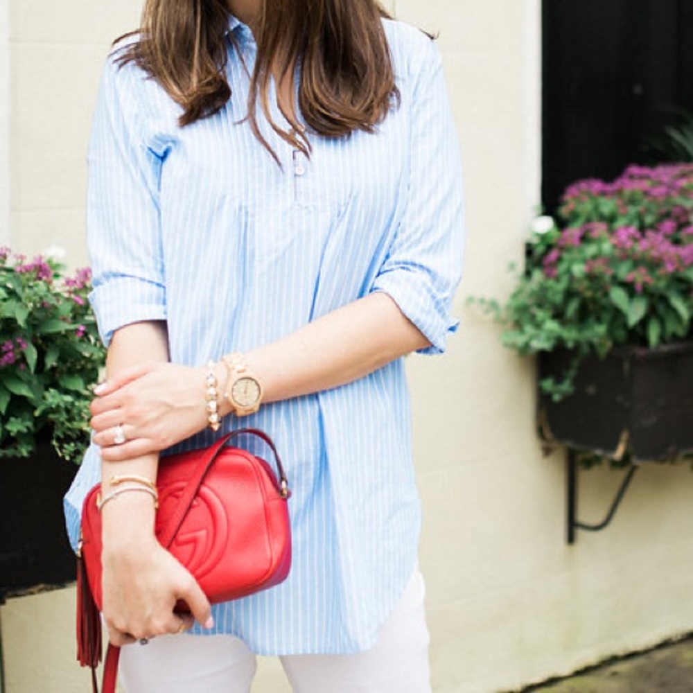 Pinstripe Vineyard Vines Tunic